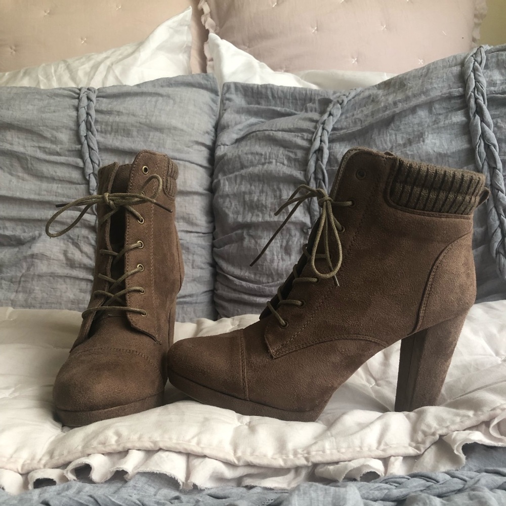 Lace Up Booties